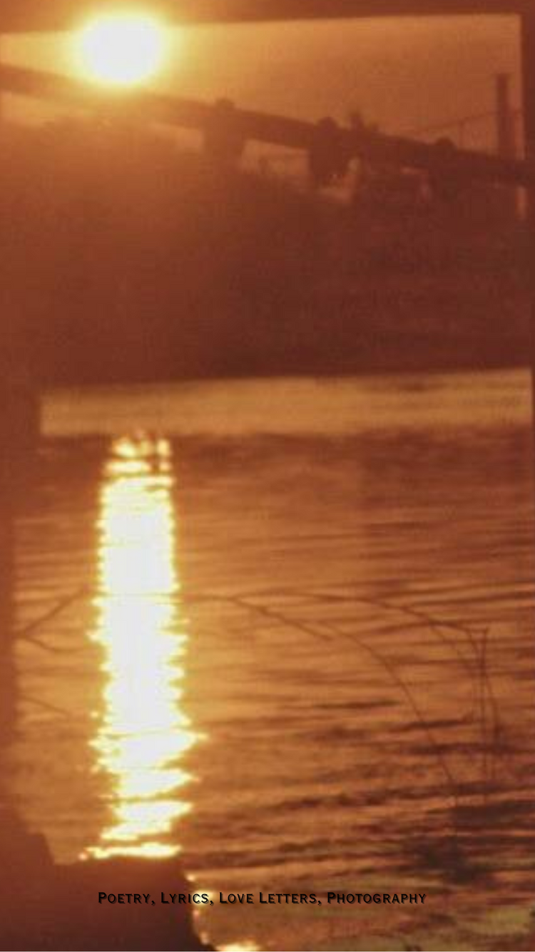 Romantic Mood poetry photography collection back cover  sunset 