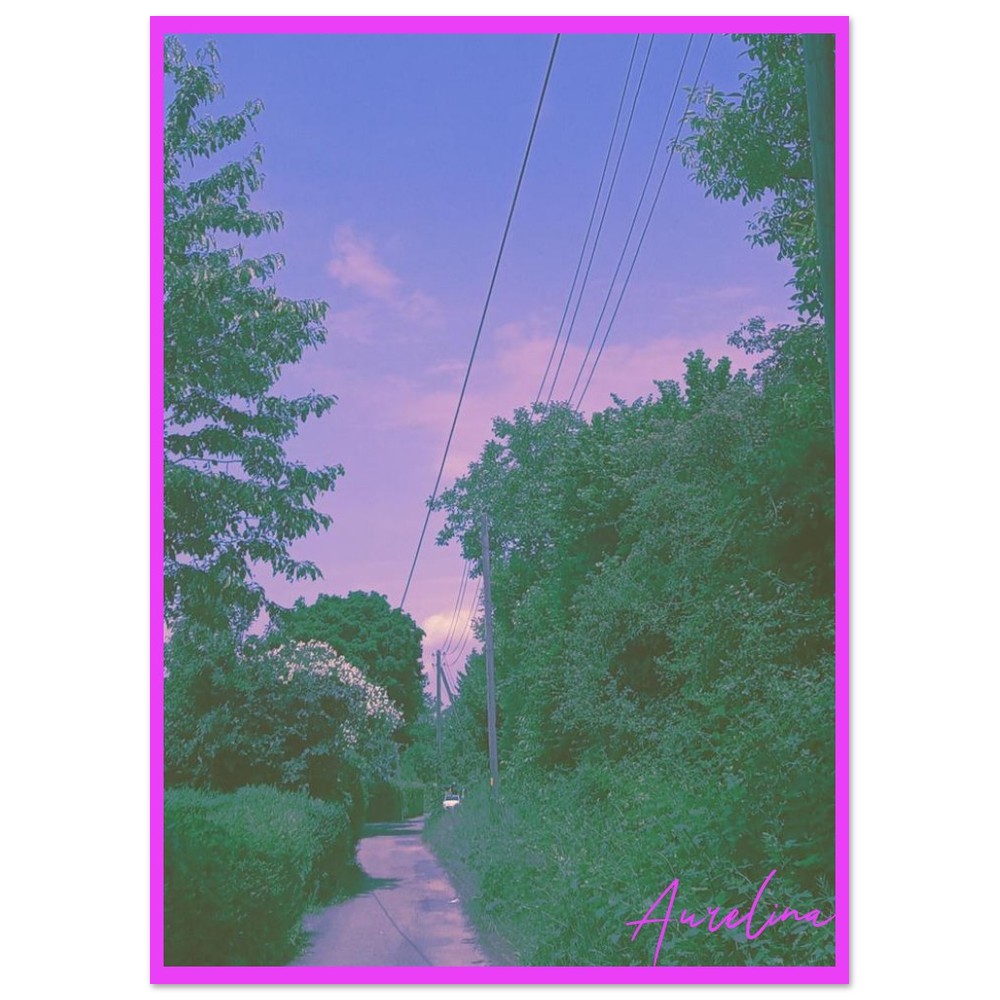 Aurelina photography fine art poster 