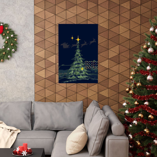 Christmas Matte Vertical Posters